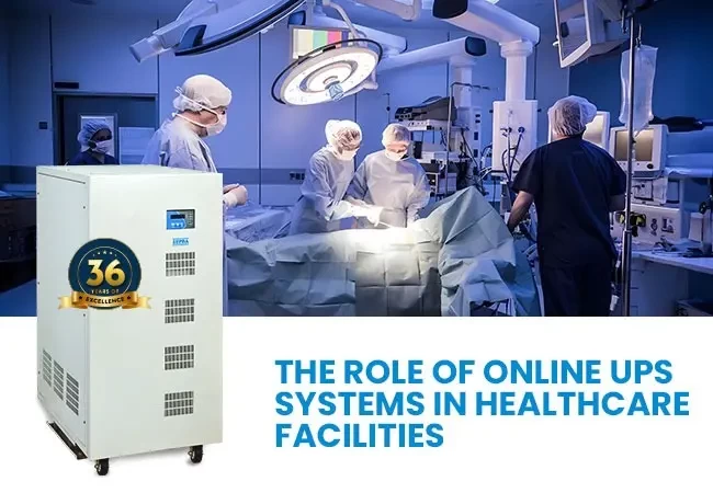 The Role of Online UPS Systems in Healthcare Facilities