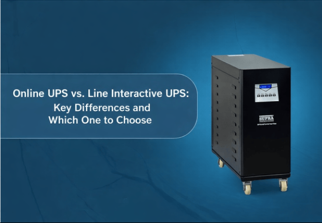 Online vs Line Interactive UPS