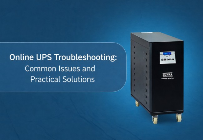 Online UPS Common Issues and Practical Solutions