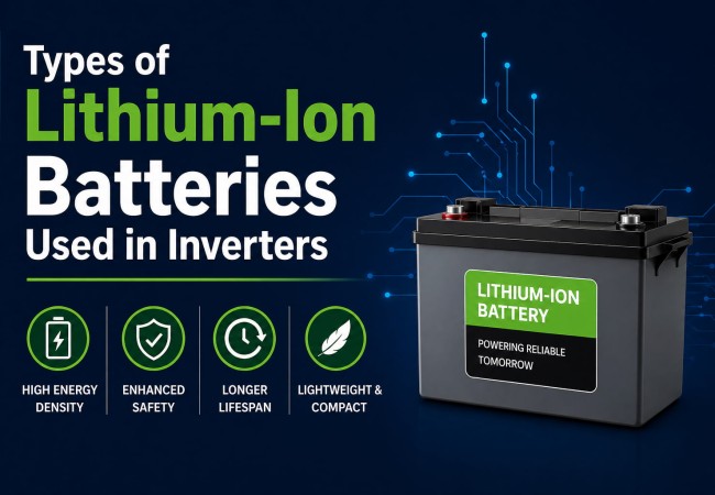 Types of Lithium-Ion Batteries