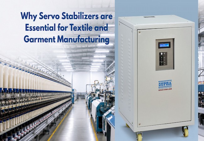Servo Stabilizers for Textile and Garment Manufacturing